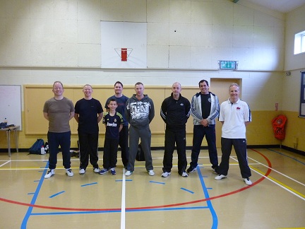 Sifu Young and his team, with the seniors
