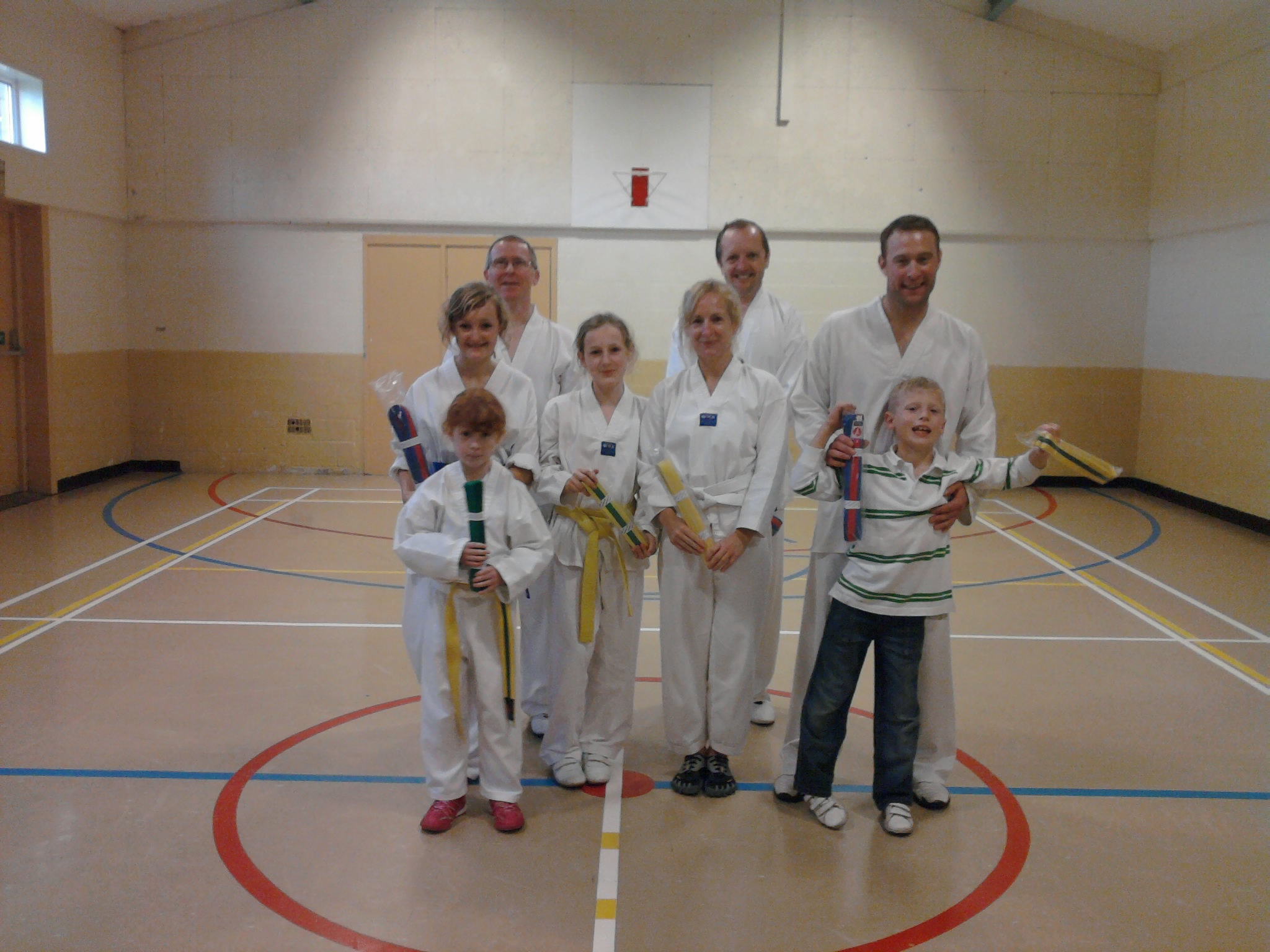 The successful grading candidates
