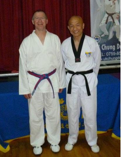Mister Brook with Grand Master Pan