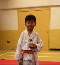 Nathan, with his Star Performer award